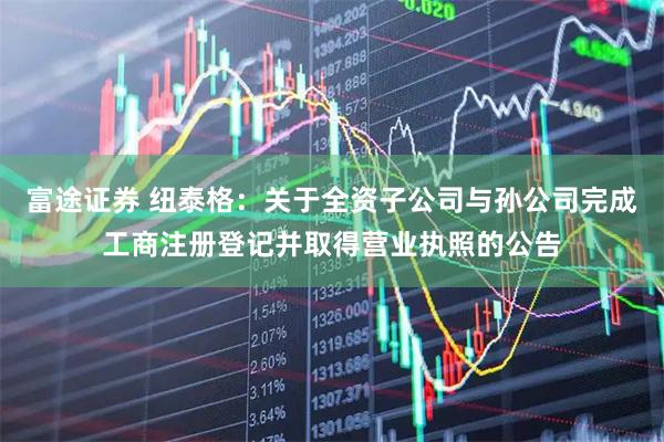富途证券 纽泰格：关于全资子公司与孙公司完成工商注册登记并取得营业执照的公告