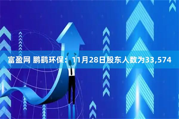 富盈网 鹏鹞环保：11月28日股东人数为33,574